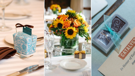 Artisan Chocolate Wedding Favors