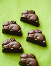 Dark Chocolate Easter Honey Bunnies